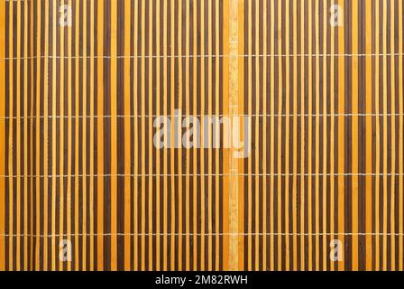 Detail hand craft of bamboo weaving texture background Stock Photo