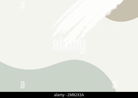 Vector pastel green and brown abstract textured background Stock Vector