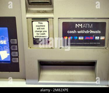 cash machine hole in the wall cash dispenser ATM Stock Photo - Alamy