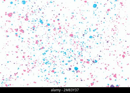 Abstract background vector with pink and blue crayon art Stock Vector