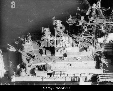 An Elevated Port Amidships View Of A Soviet Kynda Class Guided Missile ...