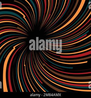 Abstract explosion twist background Stock Vector