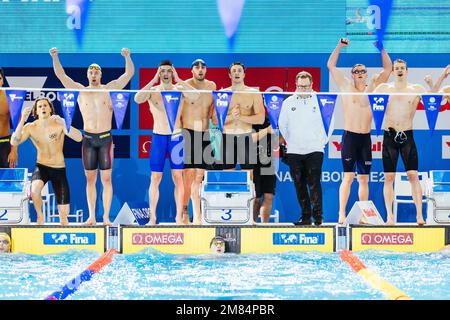 Melbourne 2022 FINA World Short Course Swimming Championships - Day 6 Stock Photo