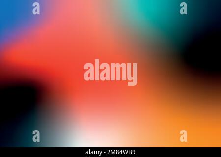 Colorful modern gradient background vector in red and green Stock Vector