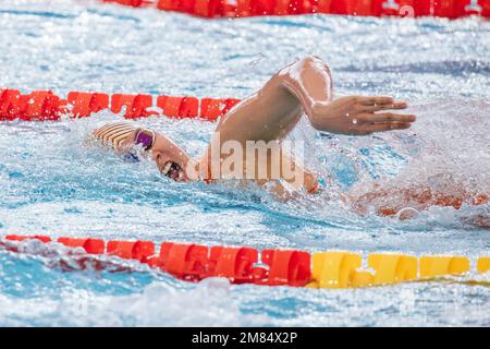 Melbourne 2022 FINA World Short Course Swimming Championships - Day 1 Stock Photo