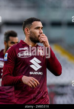 Antonio Sanabria of Torino Fc gestures during the Serie A match ...