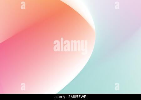 Aesthetic pastel gradient abstract background vector Stock Vector