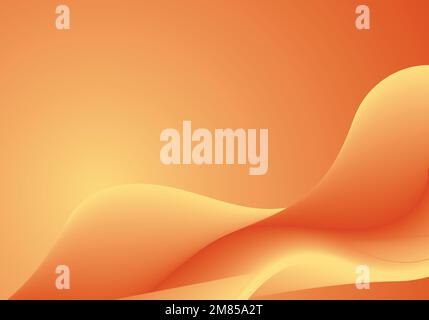 Abstract soft color fluid wave. Duotone geometric compositions with gradient 3d flow shape. Innovation mode vector Stock Vector
