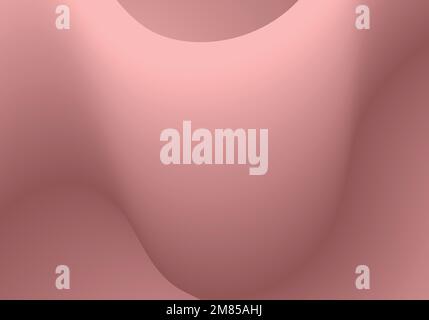 Abstract soft color fluid wave. Duotone geometric compositions with gradient 3d flow shape. Innovation mode vector Stock Vector
