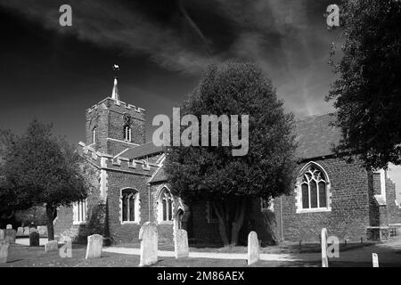 St Swithun parish church, Sandy town, Bedfordshire; England; UK Stock Photo