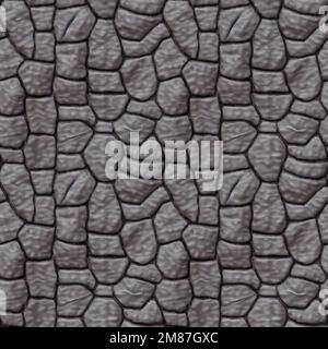 Seamless  nature pattern. Detail of lizard skin under stereomicroscope Stock Photo
