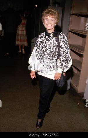 Estelle Getty 5th Annual 'Chaim To Life' Telethon September 14, 1986 Credit: Ralph Dominguez/MediaPunch Stock Photo