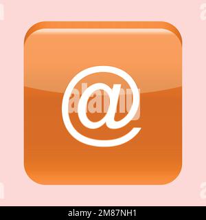 Mail icon vector. email icon vector. E-mail icon. Envelope illustration Stock Vector