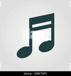 music icon vector design element logo template Stock Vector