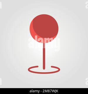 Location map icon, GPS pointer mark vector icon Stock Vector