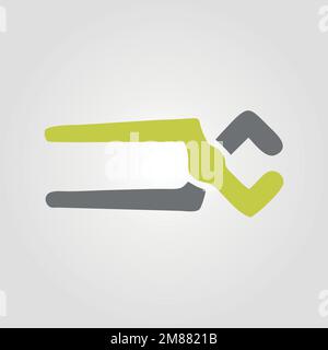 slotted common blade pliers construction and renovation tool icon, home repair concept vector illustration Stock Vector