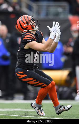 Cincinnati Bengals wide receiver Trent Taylor (11) carries the ball during  an NFL football game against the Carolina Panthers, Sunday, Nov. 6, 2022,  in Cincinnati. (AP Photo/Emilee Chinn Stock Photo - Alamy