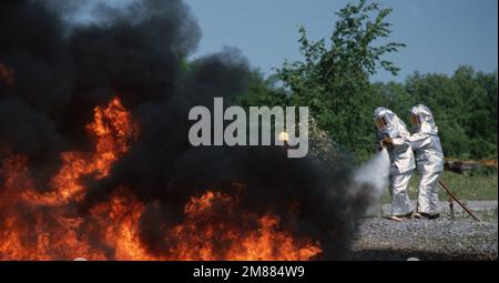 DA-ST-88-03352. Base: Seneca Army Depot, Romulus State: New York (NY) Country: United States Of America (USA) Stock Photo