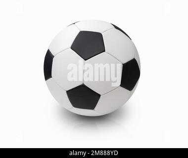 soccer ball isolated on a white background Stock Photo