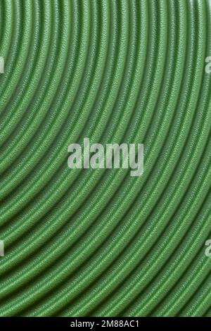 light green curved striped abstract horizontal lines background Stock Photo
