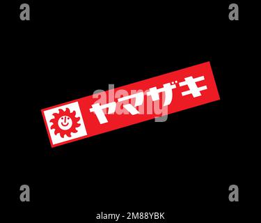 Yamazaki Baking Logo Black background Stock Photo Alamy