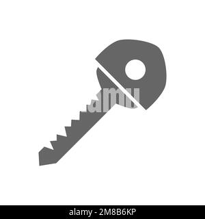 Key icon, graphic resource template, vector illustration Stock Vector ...