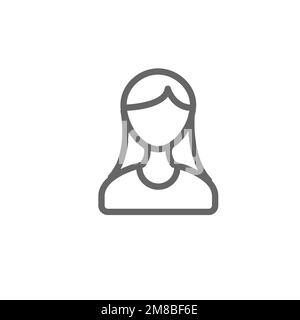 Women icon, graphic resource template, vector illustration Stock Vector ...