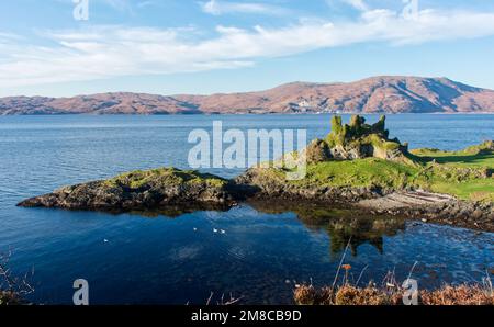 Castle Coeffin, Isle of Lismore, Argyll, Scotland Stock Photo