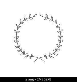 Branch border icon, common graphic resources, vector illustration. Stock Vector