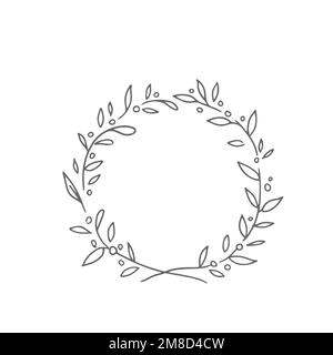 Branch border icon, common graphic resources, vector illustration. Stock Vector