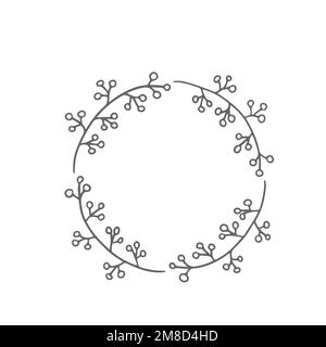 Straw circle border icon, common graphic resources, vector illustration ...