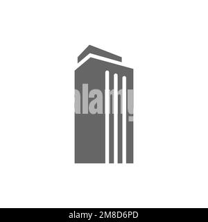 High building icons, common graphic resources, vector illustrations. Stock Vector