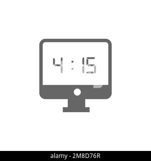 Computer display icons, common graphic resources, vector illustrations. Stock Vector