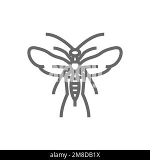 Fly icon, common graphic resources, vector illustration Stock Vector ...