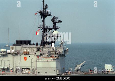 USS Kidd (DDG-993) superstructure Stock Photo - Alamy