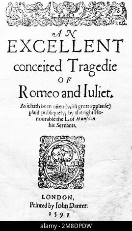 Romeo and Juliet, first edition