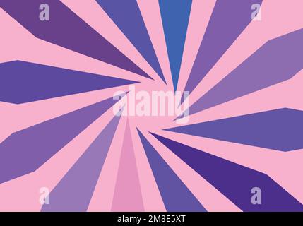 swirl rays background. spiral burst wallpaper. Vector illustration. Candy sun beam ray sunburst poster. Retro circus or carnival placard Stock Vector
