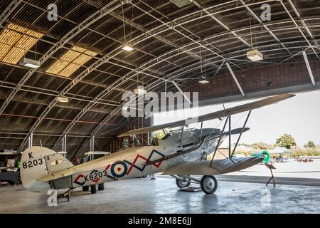 Hawker Demon, Old Warden Airfield, Biggleswade, Bedfordshire, UK Stock Photo