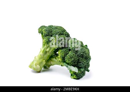 Fresh broccoli isolated on white background. Clipping path included. Stock Photo