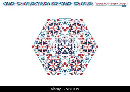 Islamic geometric decorative patterns, background collection, background islamic ornament vector image Stock Vector