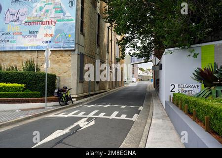 Sydney, NSW - Australia -13-12-2019: Post Office Ln view from Belgrave st in Kogarah, a suburb of southern Sydney. Stock Photo