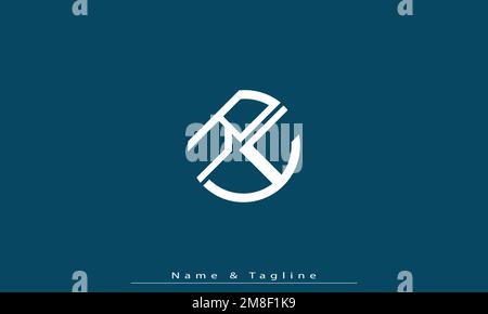 Alphabet letters Initials Monogram logo RY , YR Stock Vector
