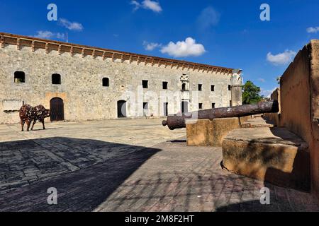 Museo de las Casas Reales, Santo Domingo, Dominican Republic, Caribbean, Central America Stock Photo