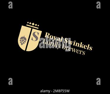 Swinkels Family Brewers, Logo, Black Background Stock Photo - Alamy