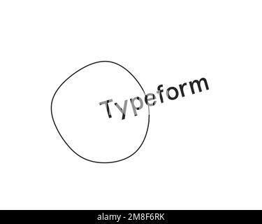 Typeform service, Logo, White background Stock Photo - Alamy