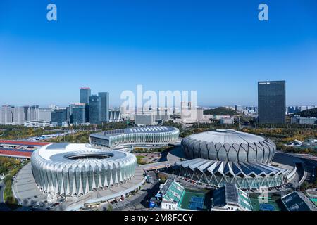 Jinan Olympic sports center Stock Photo Alamy