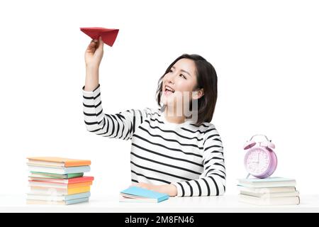 Female college students Stock Photo