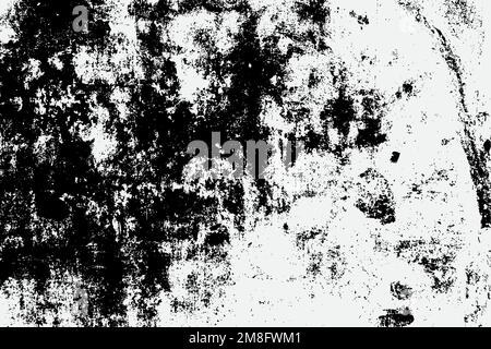 rusty iron texture background in black and white color EPS vector format Stock Vector