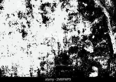 rusty iron texture background in black and white color EPS vector format Stock Vector