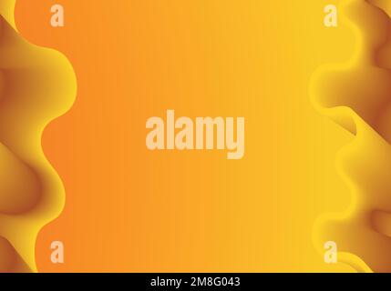 Liquid color background design. Trendy gradient shapes composition. Stock Vector